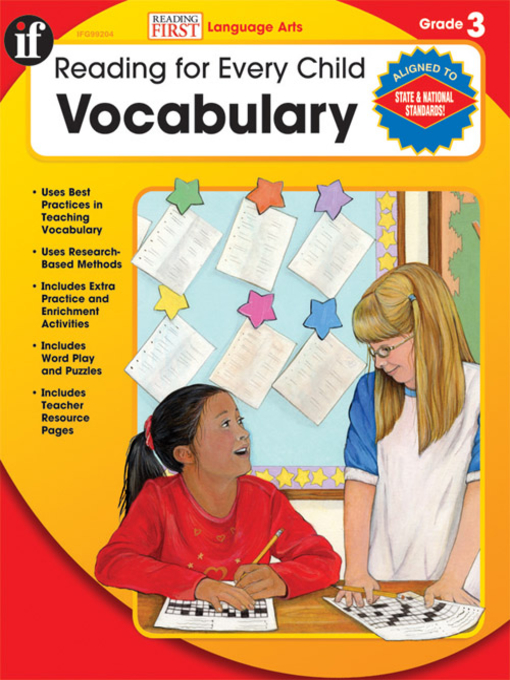 Title details for Vocabulary, Grade 3 by Robyn Raymer - Available